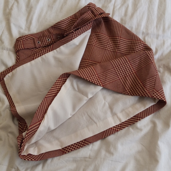 H&M high waisted belted mini skirt 2 - Picture 8 of 12